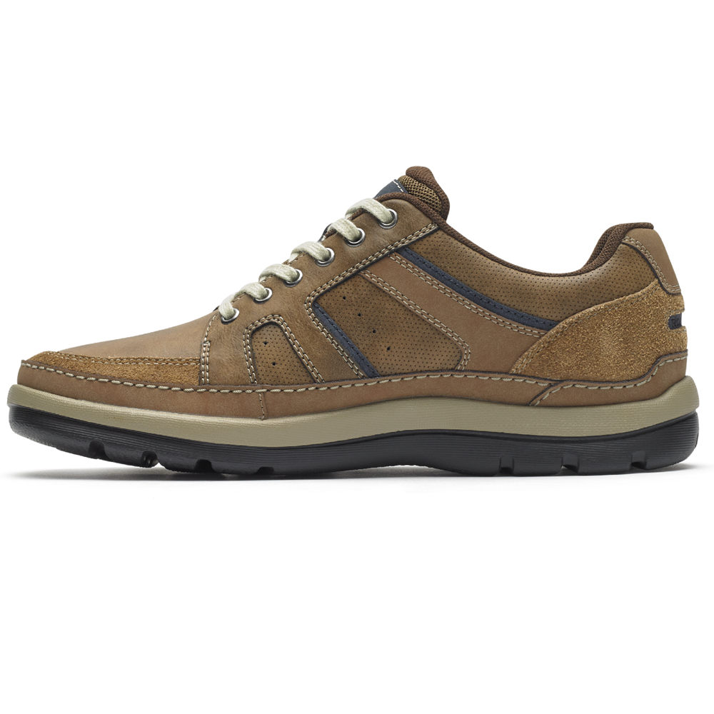 Rockport Sneakers For Mens Brown - Get Your Kicks Mudguard Blucher - EQ1705932